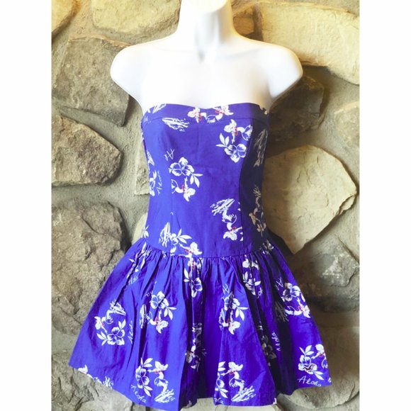 Hollie Top & Dakota Skirt, Hawaiian Navy main image 1